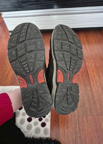 siyah Gri Erkek çelik levha iş ayakkabısı - Görsel 2