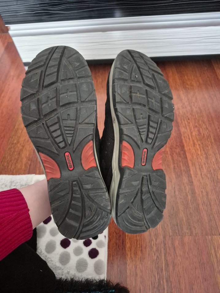 siyah Gri Erkek çelik levha iş ayakkabısı - Görsel 2