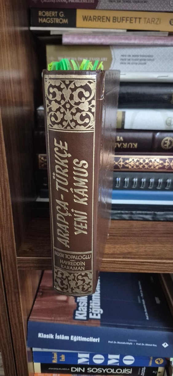 Arapça Türkçe Yeni Kamus Bekir Topaloğlu hayreddin sözlük - Görsel 2