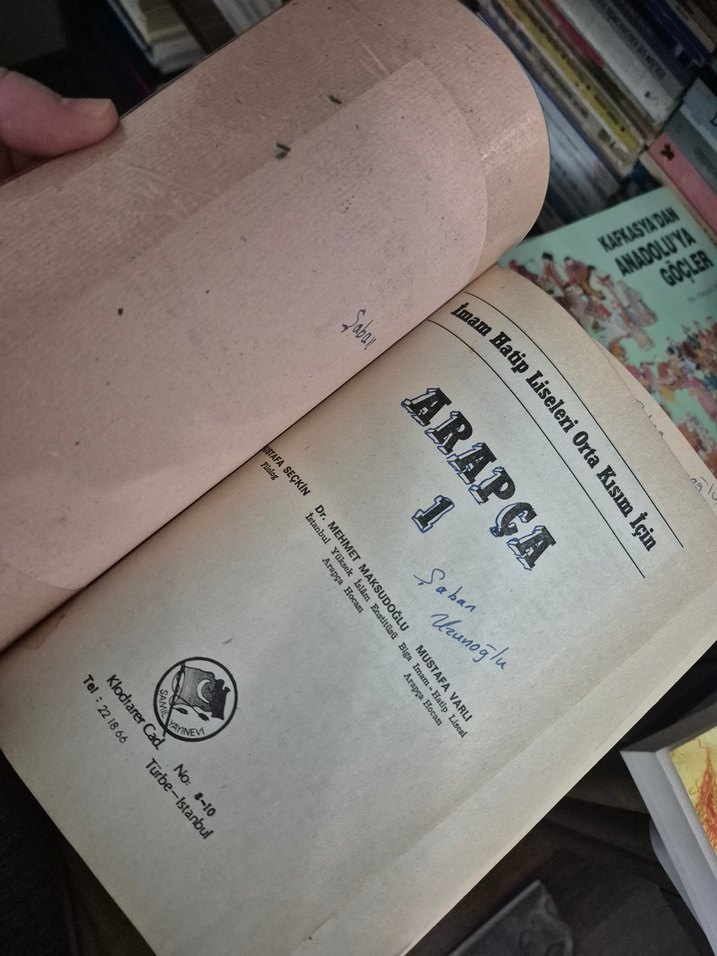 Arapça İmam Hatip Lisesi Mehmed MAKSUDOĞLU Mustafa Varlı seçkin - Görsel 2