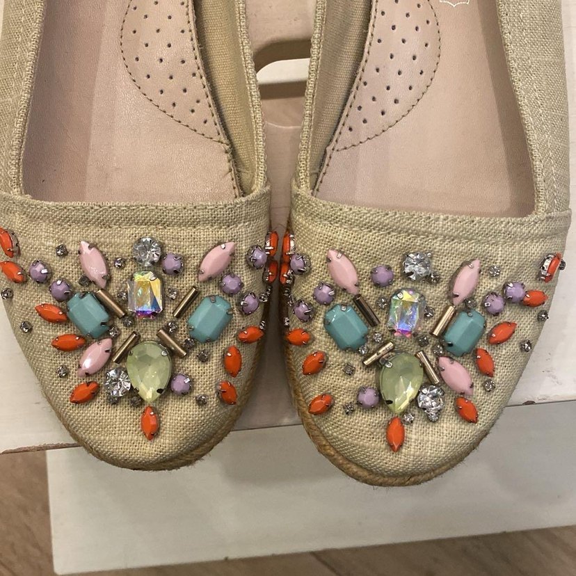 ALDO keten krem rengi 38 Espadril - Görsel 5