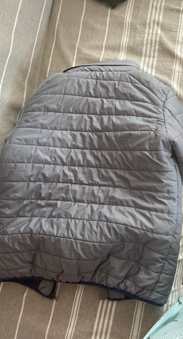 Gri Erkek Çocuk Fermuarlı Mont - Görsel 4