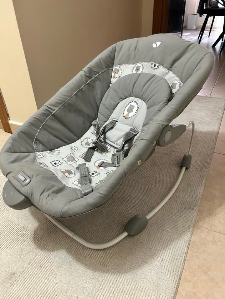 Sallanan Gri Bebek Ana kucağı - Görsel 3