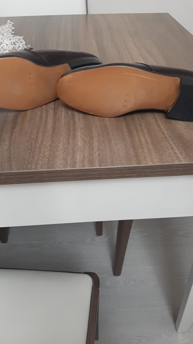 Klasik Kahverengi Deri Erkek Ayakkabısı - Görsel 2