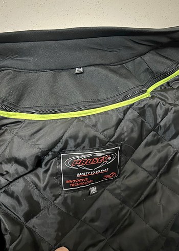 Siyah prosev Erkek motorcu mont ceket - Görsel 7