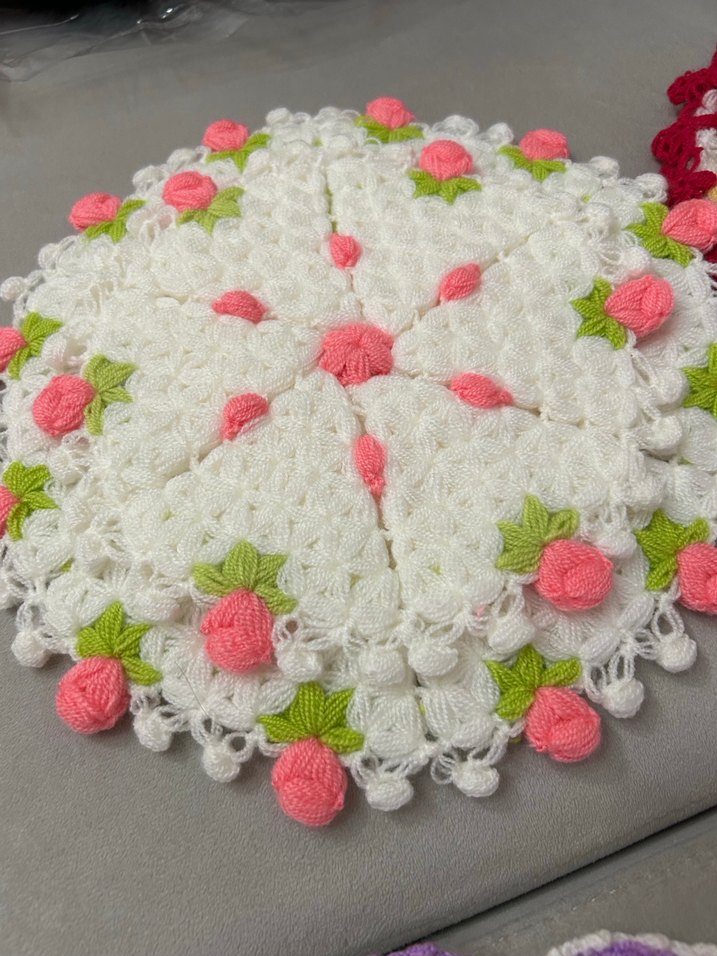 Renkli El Yapımı Banyo Süngerleri lifleri - Görsel 3