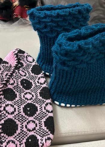 El Örgüsü Renkli patikler - Görsel 2