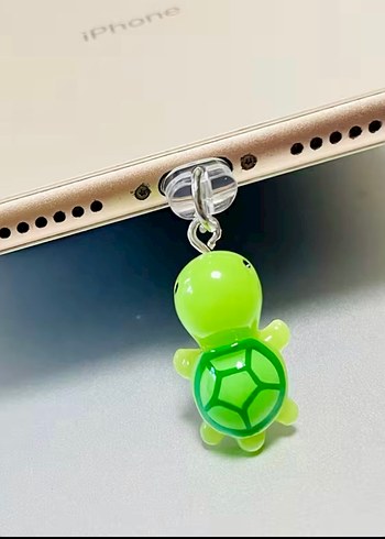 Telefon Şarj Yeri Aksesuar & Kolye Uçları (1 adet) - Görsel 2