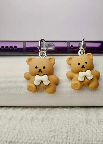 Telefon Şarj Yeri Aksesuar & Kolye Uçları (1 adet) - Görsel 3