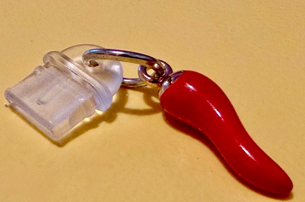 Telefon Şarj Yeri Aksesuar & Kolye Uçları (1 adet) - Görsel 4