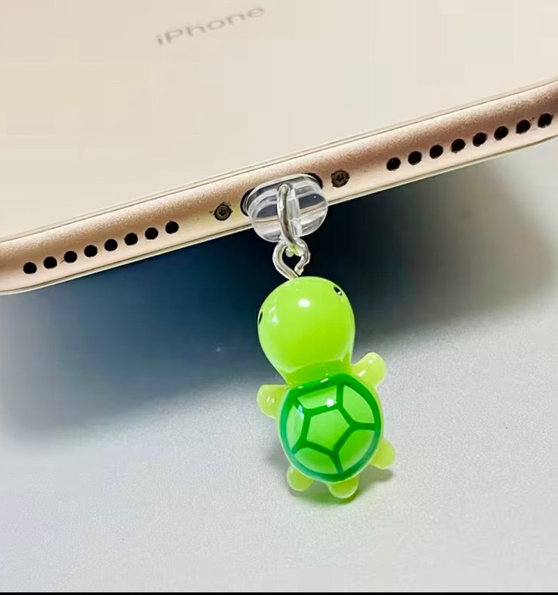 Telefon Şarj Yeri Aksesuar & Kolye Uçları (1 adet) - Görsel 2