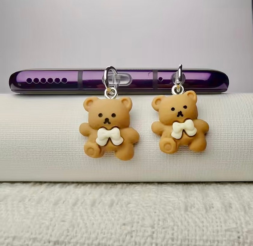 Telefon Şarj Yeri Aksesuar & Kolye Uçları (1 adet) - Görsel 3