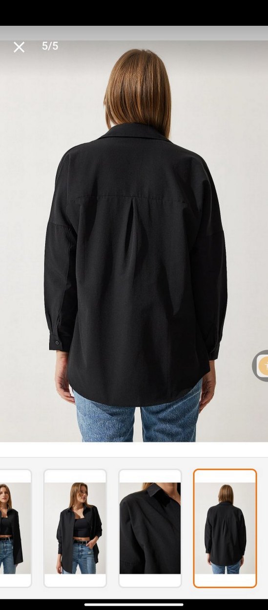 Siyah gömlek - Görsel 2