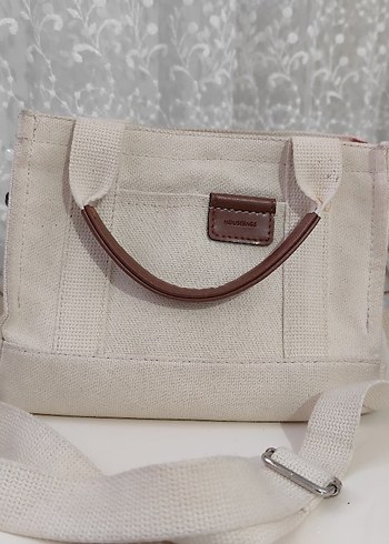 Bej Kadın Günlük Çanta Fermuarlı - Görsel 2
