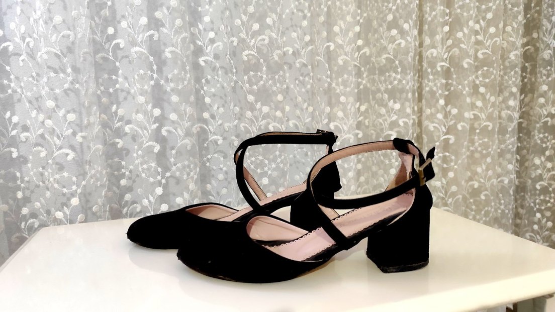 Siyah Şık Stiletto - Görsel 2