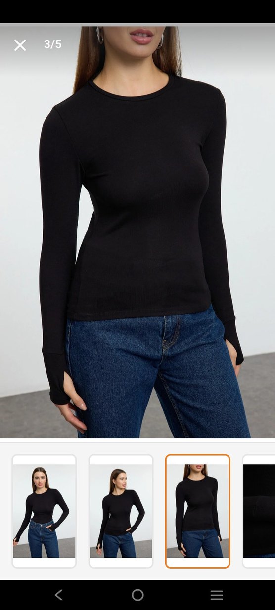 Siyah parmaklı badi - Görsel 2