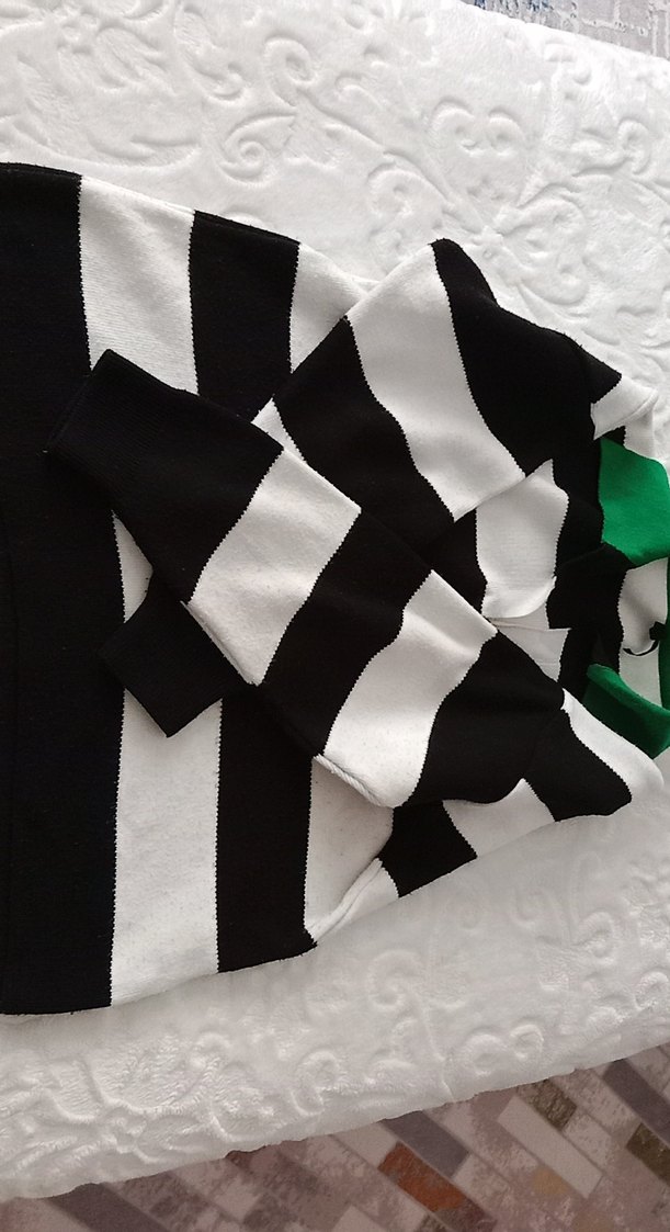 Çizgili kazak - Görsel 4