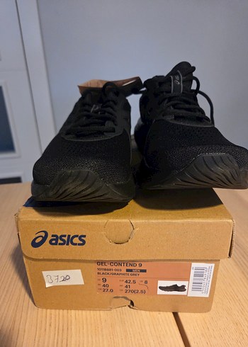 asics 42.5 siyah erkek koşu ayakkabısı - Görsel 2