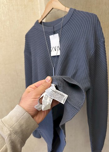 Sıfır etiketli orjinal Zara Kazak - Görsel 3