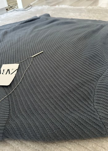 Sıfır etiketli orjinal Zara Kazak - Görsel 8