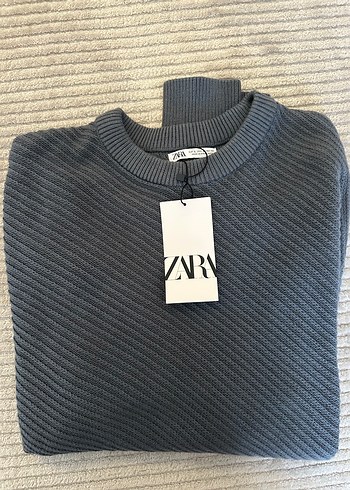 Sıfır etiketli orjinal Zara Kazak - Görsel 10