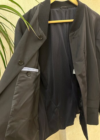 Orjinal GANT MARKA Düğmeli Lacivert Erkek Ceket - Görsel 3