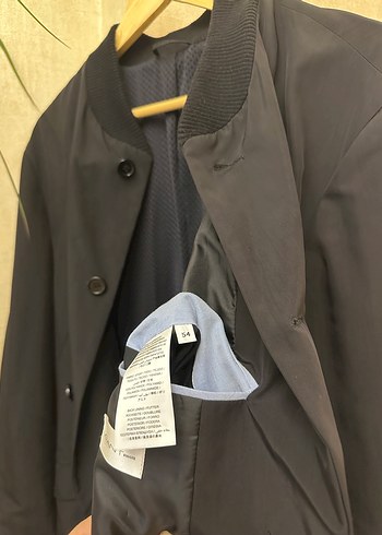 Orjinal GANT MARKA Düğmeli Lacivert Erkek Ceket - Görsel 4