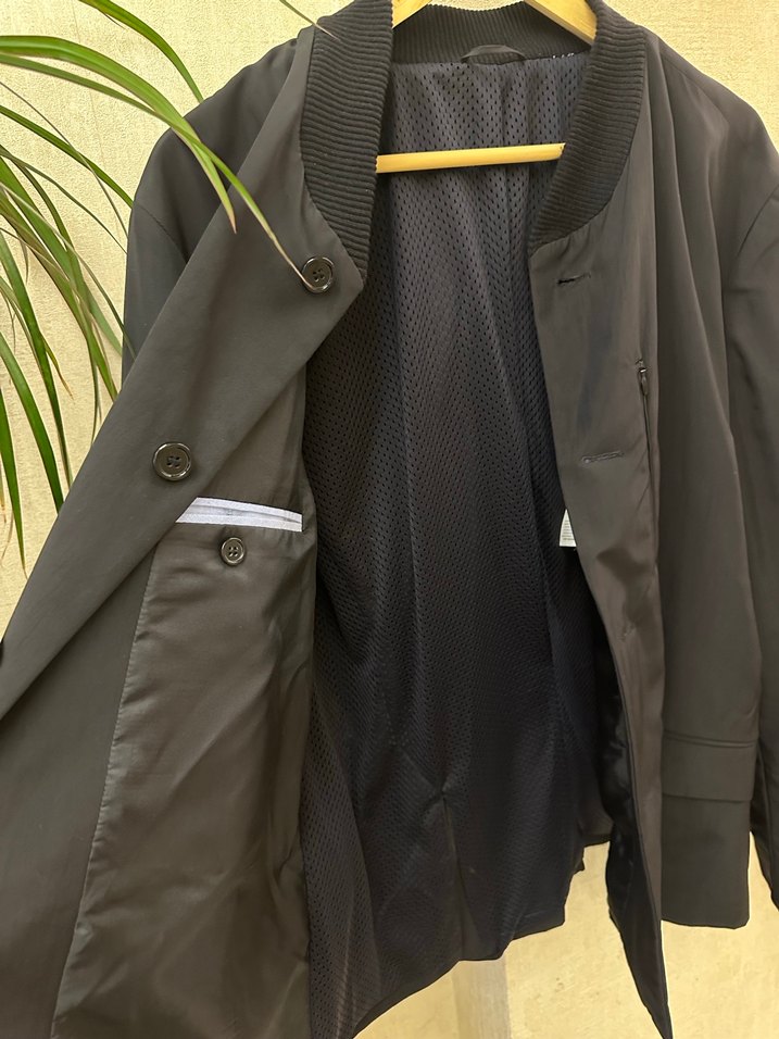 Orjinal GANT MARKA Düğmeli Lacivert Erkek Ceket - Görsel 3