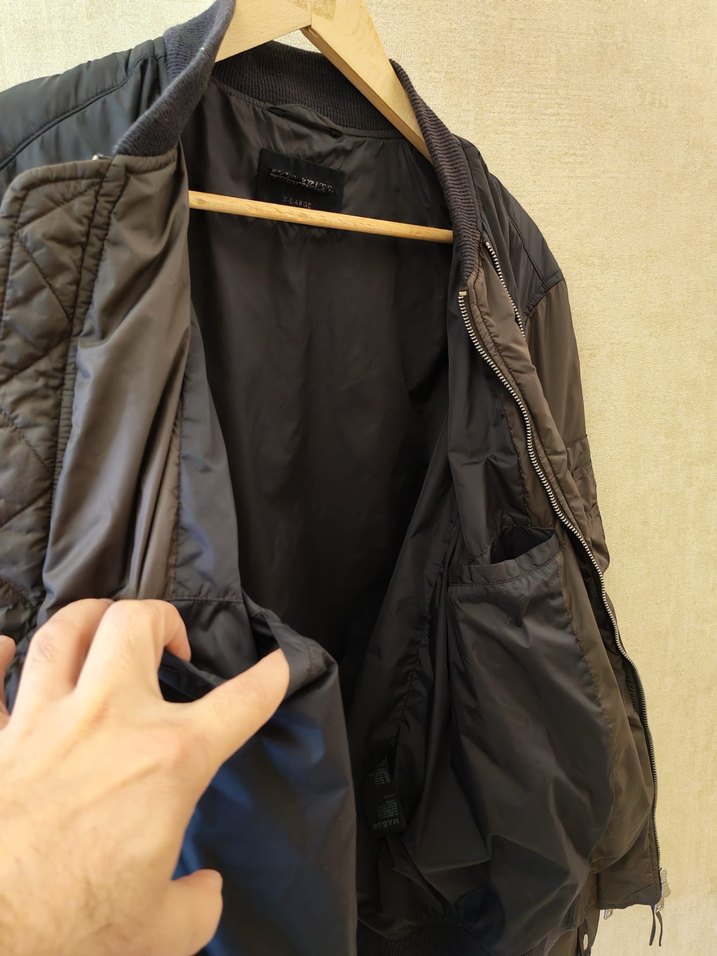 Nike Siyah Kapüşonlu Erkek Yağmurluk/Rüzgarlık - Görsel 5