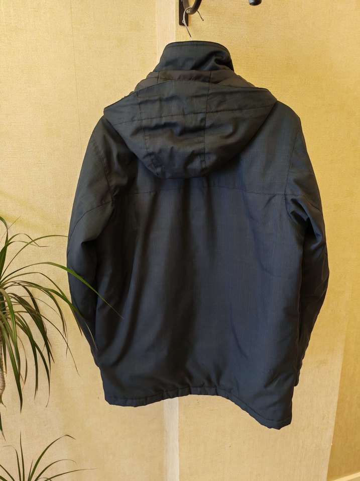 Columbia Siyah Fermuarlı Erkek Mont - Görsel 2