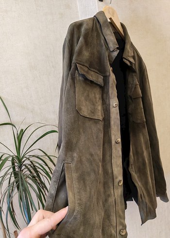 Orjinal Sıfır Ayarında Massimo Dutti Deri Ceket - Görsel 5