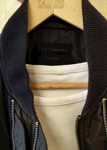 Orjinal All Saints Marka Bomber Ceket - Görsel 4