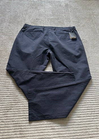Massimo Dutti Erkek Lacivert Jogger Pantolon - Görsel 4