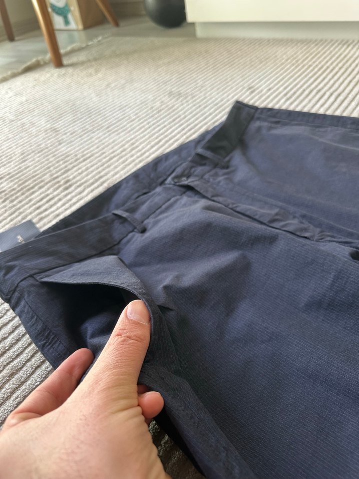 Massimo Dutti Erkek Lacivert  Jogger Pantolon - Görsel 2