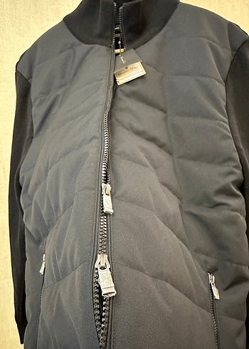 Massimo Dutti Siyah Fermuarlı Erkek Siyah Ceket - Görsel 4