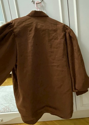 Kahverengi gömlek - Görsel 4