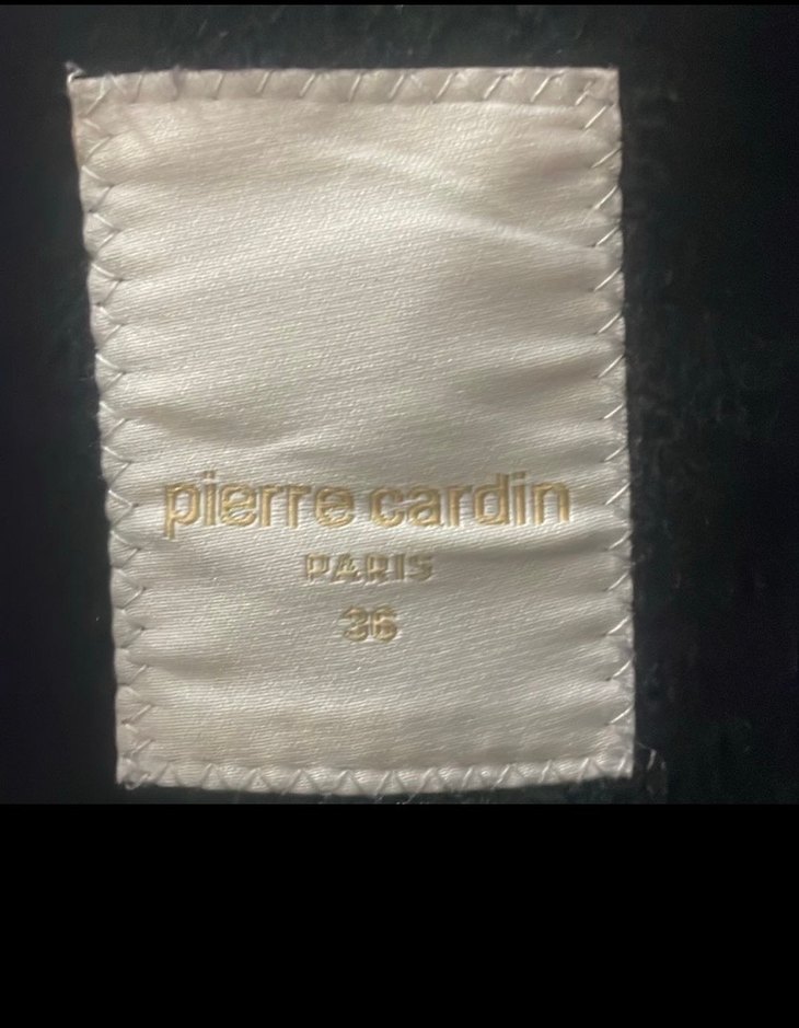 Kadın Siyah Midi Kemerli Ofis Kabanı - Görsel 5