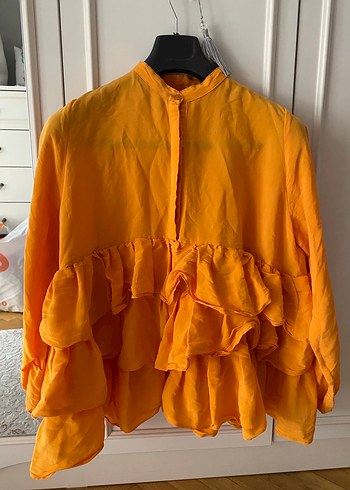 Turuncu gömle - Görsel 3