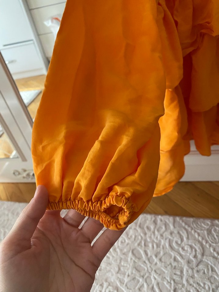 Turuncu gömle - Görsel 5