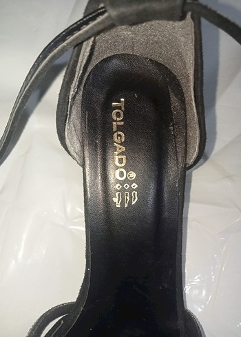 Siyah Stiletto Topuklu Kadın Abiye Ayakkabı - Görsel 4