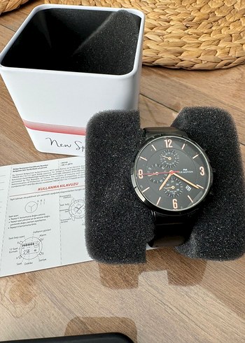 For Motion Siyah Erkek Kol Saati - Görsel 2