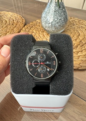 For Motion Siyah Erkek Kol Saati - Görsel 3