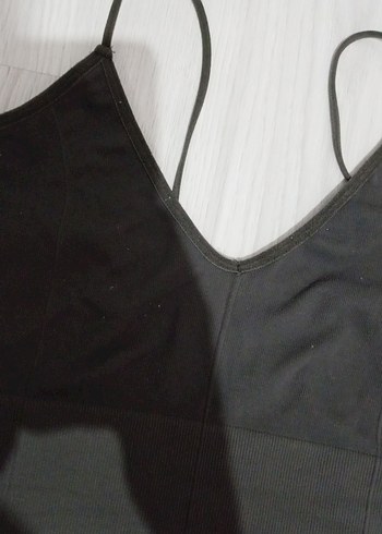 Siyah Minimalist Kadın Bralet - Görsel 2