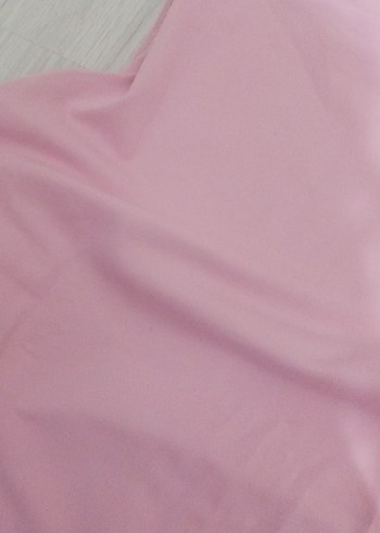 Pembe Basic Kısa Kollu Bluz - Görsel 3