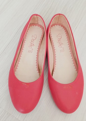 Pembe Dolgu Topuk Kadın Babet - Görsel 2