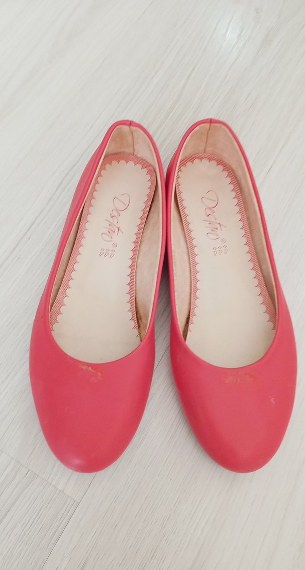 Pembe Dolgu Topuk Kadın Babet - Görsel 2