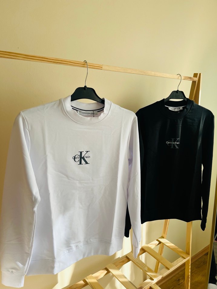 Calvin Klein Beyaz Baskılı Sweatshirt — görsel 3/3