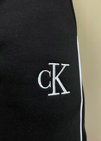 Siyah Baskılı CK Erkek Eşofman Altı - Görsel 3