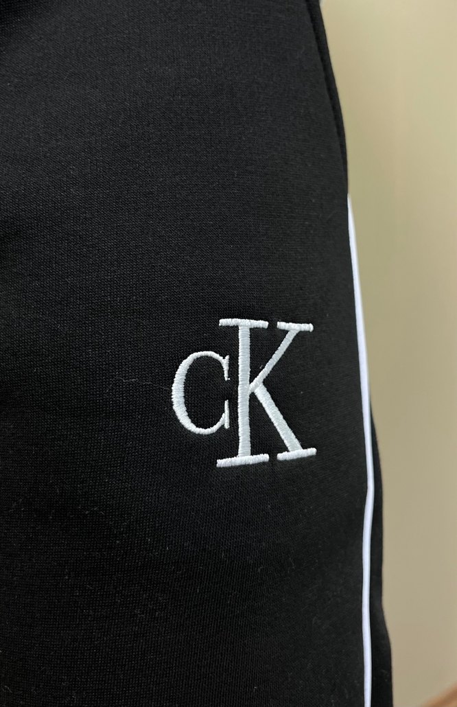 Siyah Baskılı CK Erkek Eşofman Altı - Görsel 3