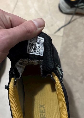 Siyah Erkek Spor Ayakkabı Bağcıklı Outdoor goretex - Görsel 4